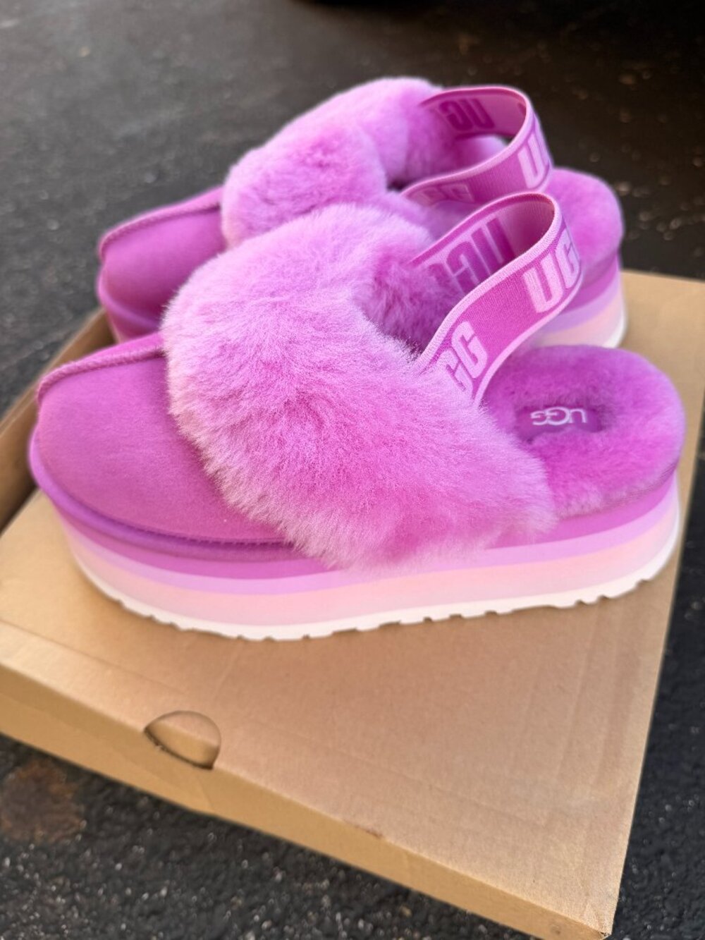 Ugg Funkette Slippers Women's Size 6